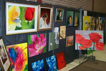 expositie amateurkunstmanifestatie in Beers